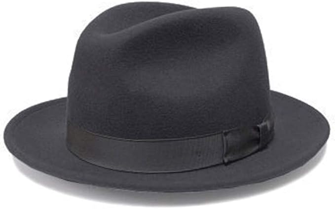 Amazon ニューヨークハット New York Hat 5319 The Fedora Lite Felt Fedora ザ フェドラ Black Brown Grey Navy Almond Burgundy Olive 中 折れハット キャップ 通販