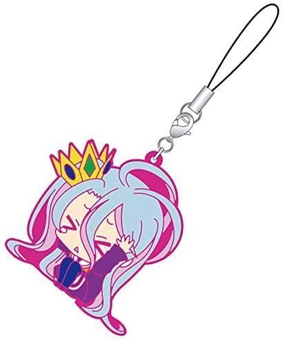 Amazon ノーゲーム ノーライフ Vivimusラバーストラップ 白 アニメ 萌えグッズ 通販