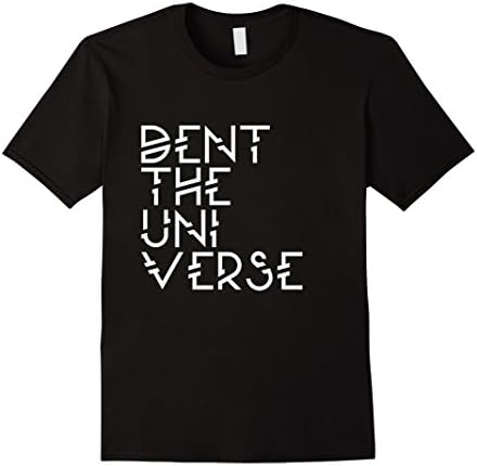 Mens Dent the Universe Shirt Be a Maverick Small Black