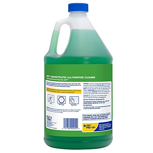 Zep AllPurpose Cleaner and Degreaser Concentrate 1 Gal (Case of 4
