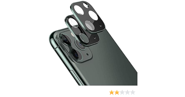 Iphone 11 Pro Pro Max Camera Lens Protector Tempered Glassplusmetal Frame Hd Clear Anti Scratch Anti Fingerprint Camera Cover Accessories For Apple Iphone 11 Pro Pro Max Green 2 Pack Buy Online At Best Price In