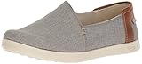 Chaco Women's Ionia Loafer Flat, Gray, 8 Medium US