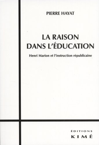 La  raison dans l'éducation