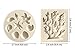 Mini Seashell Starfish Coral Shaped Fondant Molds DIY 3D Sea Creatures Candy Sugar Craft Silicone Baking Mould Pastry Cookie Cake Decoration Tools 2 Pcs