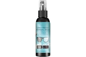 KAZIO Lens Scratch Removal Spray, Eyeglass Windshield Glass Repair Liquid, Scratch Remover for Sunglasses, Lens Scratch Remover, Glasses Lens Cleaning Spray for Sunglasses Screen Cleaning Tool (1pcs)