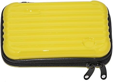 Baber Portable Travel Hanging Toiletry Bag Travel Organizer Business Handbag Waterproof Compact Makeup Brushes Cosmetic Bag for Women or Men Shaving Kit for Vacation (Yellow)