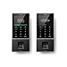 TimeMoto TM-828 - Time clock with fingerprint and RFID reader for up to 2000 users - Including employee management software