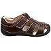 pediped Grip-N-Go Sydney Sandal (Toddler),Chocolate Brown,19 EU (4-4.5 M US Toddler)