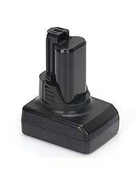 powergiant 12 V 3.0 Ah batería de repuesto de iones de litio para Bosch bat420, compatible con 12 Volt Max Herramientas y cargadores