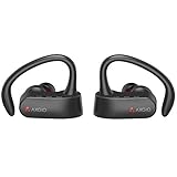 AXGIO Bluetooth Sports Headphones,True Wireless Earbuds Bass-Enhanced Quality Sound Stereo In-Ear Car Headsets with Mic, Waterproof Running Workout Earphones for iPhone,Samsung Cellphones