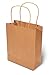 Brown Paper Kraft Bags with Handles for Gifts, Arts & Crafts, Retail - 24 Count 9x7x3