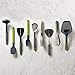 Joseph Joseph 10169 Elevate Nylon Ladle with Integrated Tool Rest, One Size, Gray/Green