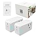 Mini Smart Plug 2 Pack Compatible with Alexa Echo Google Home IFTTT,no Hub Required,Wifi enabled Smart Socket Control your Devices from Anywhere,Occupies Only One Socket