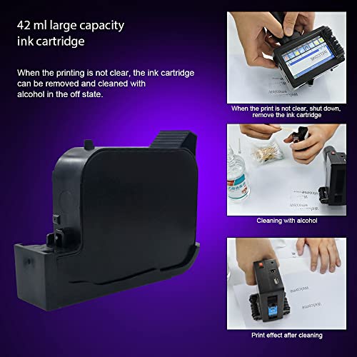 TOAUTO Portable Intelligent Upgraded Handheld Inkjet Printer HP003
