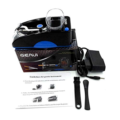 Tivolii Electric Cigarette Roller Automatic Injector Portable Home Tobacco Maker Rolling Machine Device Cigarette Instrument