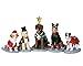 Lemax Village Collection Costumed Canines Set of 5 # 32126