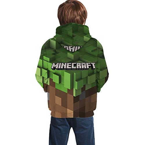 Minecraft-Hoodie-For-Kids-3d-Print-Pullover-Sweatshirts-Hooded-Hoodies-With-Pockets