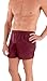 TexereSilk Men's 100% Silk Dress Boxers (Board Room, Burgundy, M) Gifts for Dad