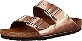 Birkenstock Unisex Arizona Metallic Copper Leather Sandals - 11-11.5 B(M) US Women/9-9.5 B(M) US Men