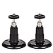 Security Wall Mount - Adjustable Indoor/Outdoor Mount Compatible with Arlo, Arlo Pro, Arlo Pro 2, Arlo Pro 3/Pro4, Arlo Ultra/Ultra2, and Other Compatible Models (2 Pack, Black)