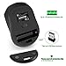 Wireless Mouse, Splaks 2.4Ghz Wireless Mice 4 Buttons Portable Office Mouse 3 Adjustable DPI Left Hand Mouse with Nano USB Receiver for Computer, Laptop, MacBook-BKRD