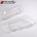 Speedmotor 2pc Left and Right Side Car Headlight Headlamp Lense Clear Lens Cover for BMW E46 320i 325i 325xi 330i 330xi 4 Door 2002-2005 2003 Headlight Lens Cover 2004