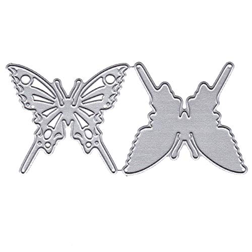 Rolin Roly Combination Metal Cutting Dies Stencil DIY Scrapbooking Album Stamp Paper Card Butterfly Embossing Craft Décor (Butterfly) - Thumbnail 5