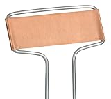 GardenMate 25-Pack Weatherproof Banner Copper Metal Plant Labels, Height 10.5", Label Area 2.5'' x 7/8''