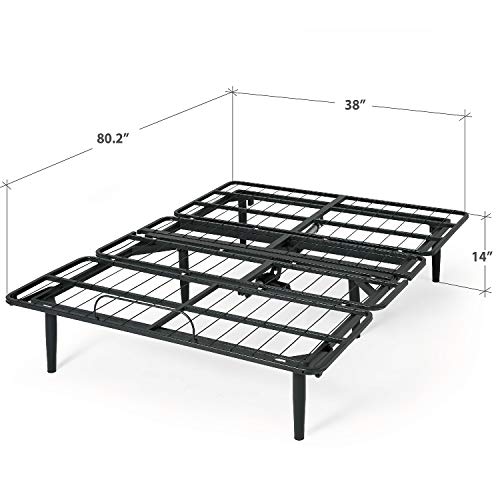 ZINUS Smart Adjust(TM) Metal Adjustable Bed Frame / Mattress Foundation