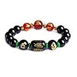 Feng Shui Stretch Agate Black Beads Zodiac Tai Sui