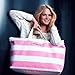 Victorias Secret Duffle Beach Weekender Tote Bag Getaway 2013 Limited Edition