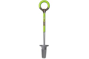 Radius Garden 212 PRO Stainless Steel Garden Bulb Auger, Green