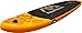 Aqua Marina 340-18FUS Fusion Stand Up Inflatable SUP Paddle Board, Orange, 10'
