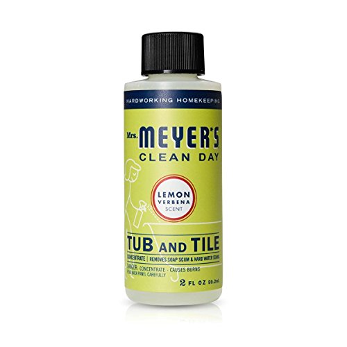 Mrs. Meyer's Tub and Tile Cleaner Concnetrate Variety Pack, 1 Empty Foaming Trigger Bottle, 2 Tub and Tile Concentrate Lemon Verbena , 3 CT