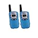 Zomei T388 2Pcs Mini Walkie Talkie 3-5KM Range 22-Channel FRS/GMRS UHF Two-Way Radios Coloful Walkie-Talkie For Kids(Blue)