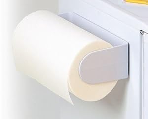 magnetic holder paper towel securely refrigerators mounts surfaces strong plastic construction hard metal