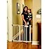 Regalo Easy Step Walk Thru Gate, White, Fits spaces between 29" and 39" Wide