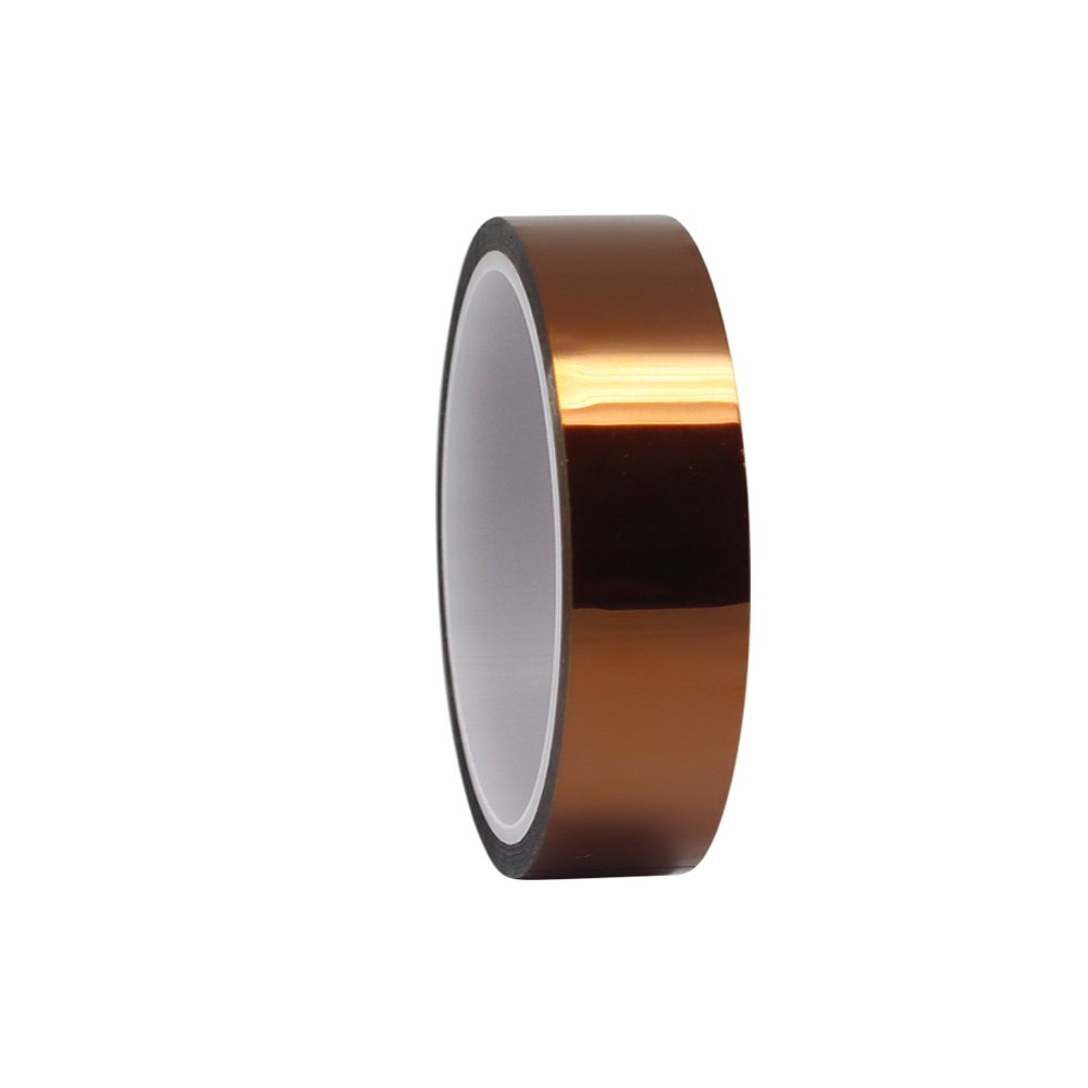 Accessotech 100ft Heat Resistant High Temperature Polyimide Tape Hot for Masking Soldering, Powder Coating, Sublimation and Insulating Circuit Boards 5/10/15/20/25/30/40/50mm (30mm)