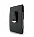 Premium Vertical Leather Case with Magnetic Closure with Belt Clip for Microsoft Lumia 640 XL (Plus Size Fits Phone with Thick Cover Otterbox Defender Case/ Symmetry/ Commuter/ Lifeproof Case on, NOT for Phone without Cover on It )