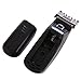 HUGALLUR Electric Hair Clipper, Battery Powered Cordless Hair Clippers for Adults and Babies, Mini Beard Trimmer Hair Shaver Hair Cutting Tools Portable Grooming Kit with 3 Combs(Silver)