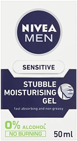 nivea for men sensitive stubble moisturising gel