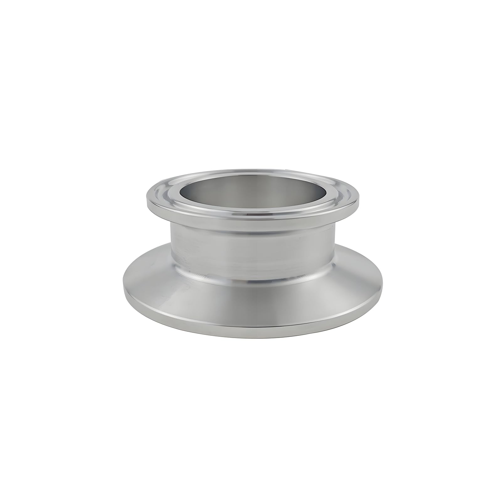 Photo 1 of 32mm High Polished 2in to 1.5in Tri Clover Compatible End Cap Reducer Sanitary Fitting Tri Clamp Concentric Reducing Convert Adapter Stainless Steel 304