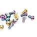 Juscycling M5x10mm Disk Brake Rotor Bolts T25 Torx Titanium Bicycle Parts Titanium Mountain Bike Ultralight Brake Rotor Screw 12 pcs/Bagthumb 3