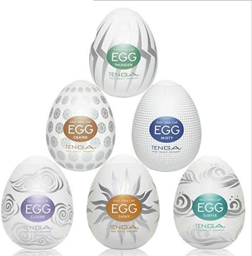 MKOPX SHIRT Original Egg Male Ma&stürbator for Man Sexyb Pocket Realistic Vágǐnálné Japan Silicone Egg with Lubricant Sexyb Toys for Men unprecedented,Just 3pcs