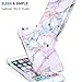 iPhone 6 Plus Case,iPhone 6s Plus Case,VIVIBIN Pink Purple Marble for Women Girls Kids Clear Bumper Best Protective Soft Silicone Rubber Matte TPU Cover Slim Fit Phone Case for iPhone 6+ 6s Plus