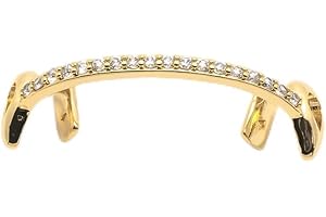 RETZJORV 18K Gold Plated Grillz Open Face Bottom Mouth Teeth Grills Hip Hop Iced Out Diamond Grills for Your Teeth Grillz for Men and Women Rapper Costume