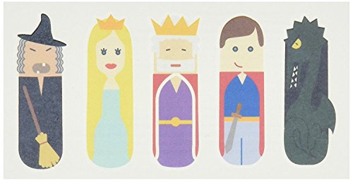 Finger Temporary Tattoos Set, Fairy & Safari (40 tattoos)