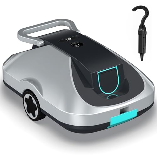Poolroboter Akku, kabelloser Pool-Saugroboter, 200Min Laufzeit, Intelligente Navigation, Selbsteinparkfunktion und ultrafeine Filterung, kompakt und tragbar Poo