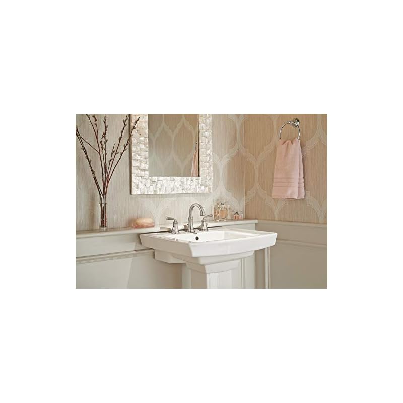 Delta Mandara 8 Inch Widespread 2 Handle Bathroom Faucet In