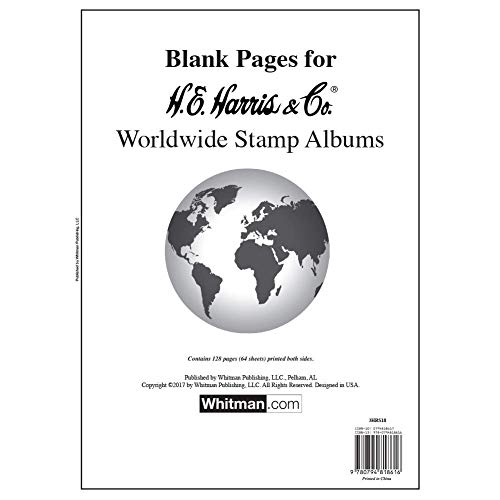 H.E. Harris Blank Pages for Statesman Album